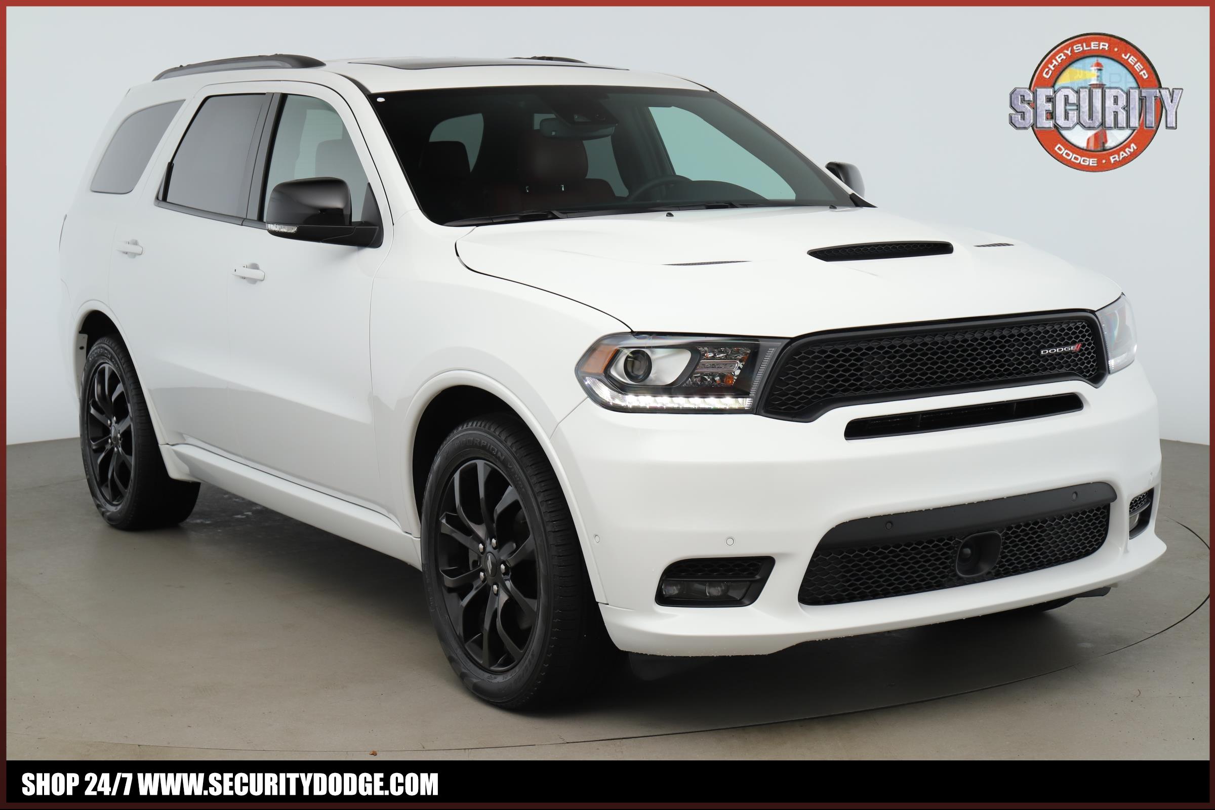 Certified Pre Owned 2019 Dodge Durango R T Blacktop 4x4 With Navigation Awd